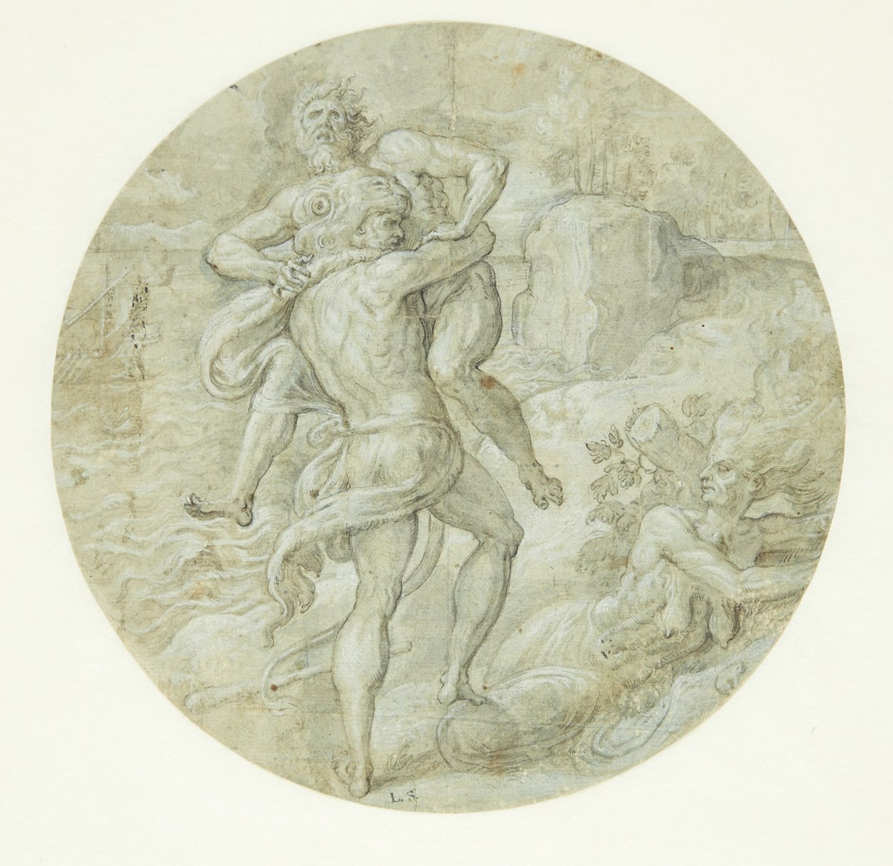 Hércules e Anteu de Ubekendt