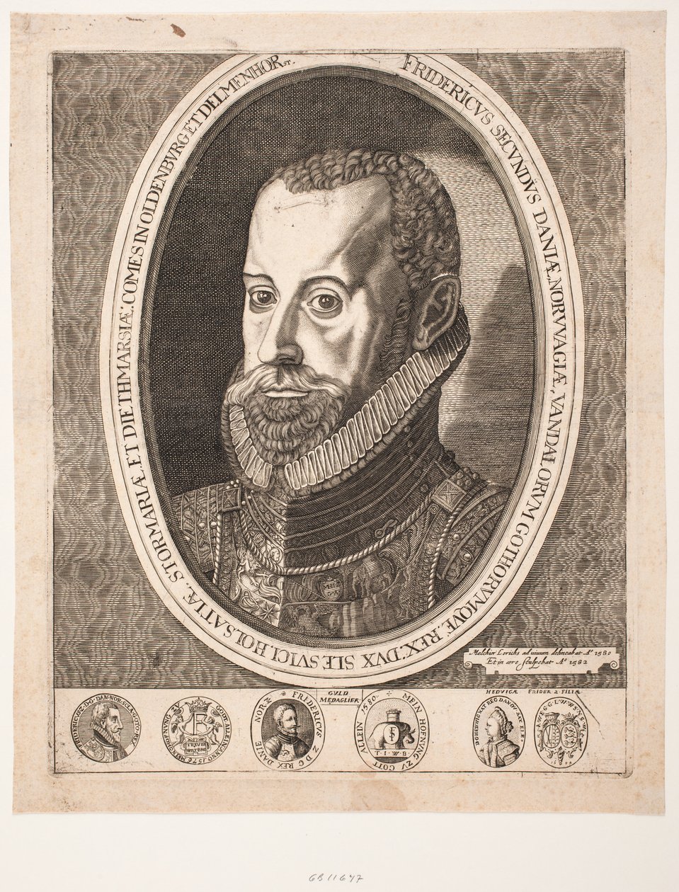 Rei Frederico II da Dinamarca de Ubekendt