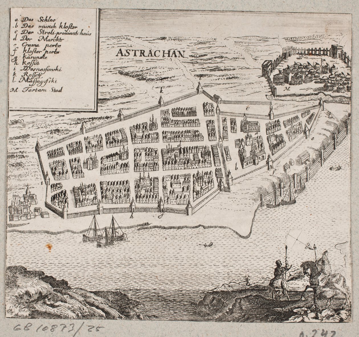 Perspectiva de Astrakhan de Ubekendt