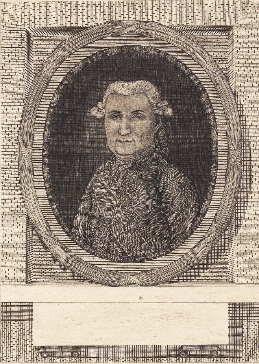 Retrato inacabado de Ove Høegh-Guldberg de Ubekendt dansk sidste halvdel af 1700 tallet