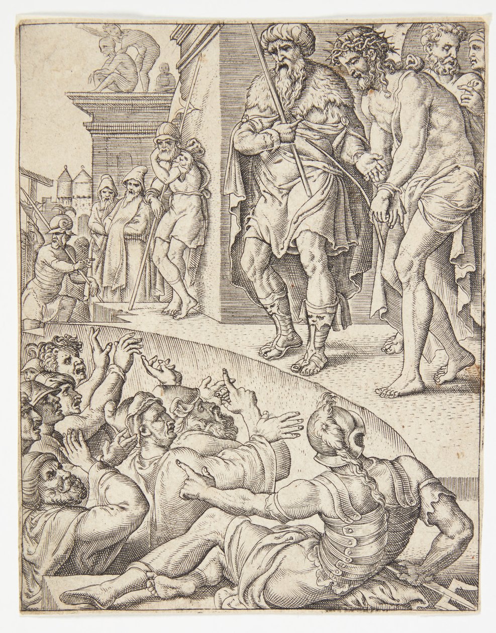 Eis o homem de Ubekendt efter Dirck Volckertsz. Coornhert efter Maarten van Heemskerck