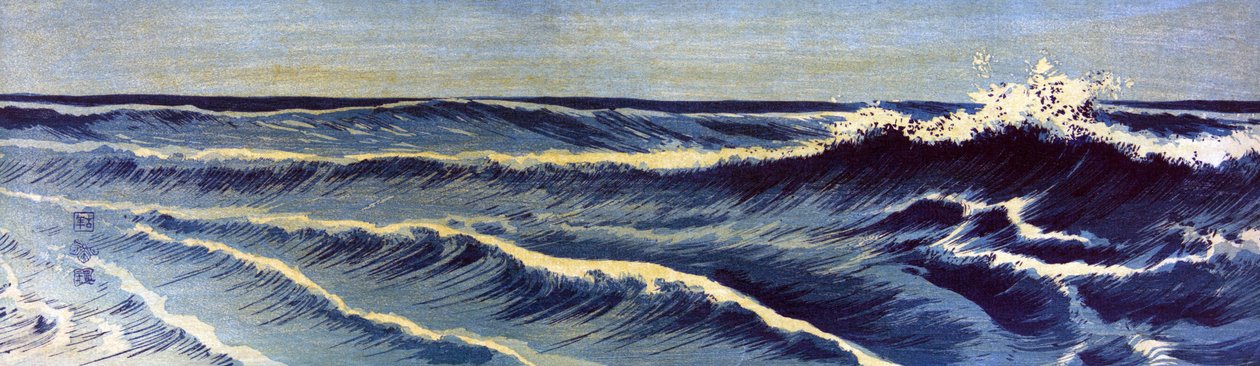 Ondas oceânicas de Uehara Konen