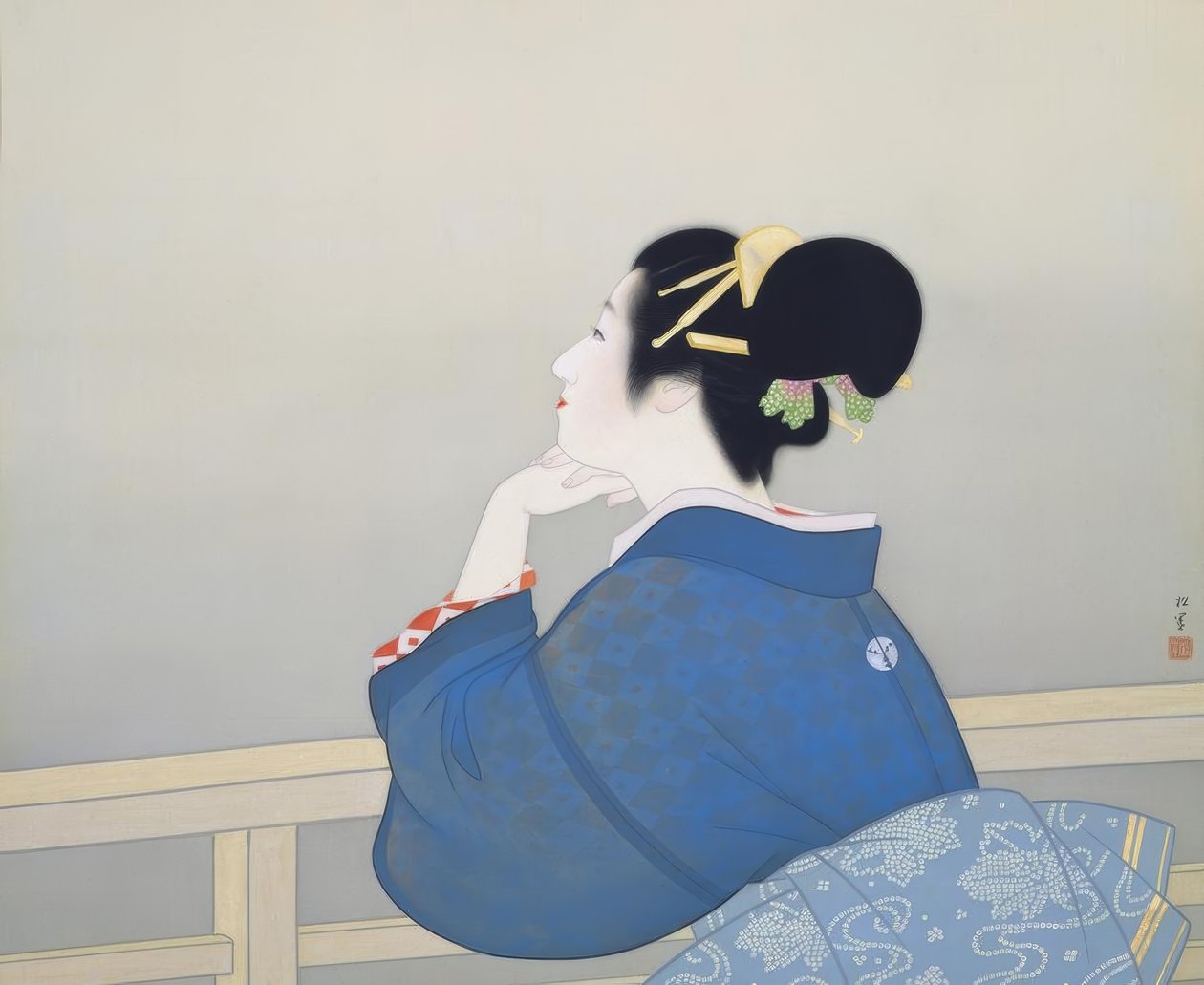 paisagem de Uemura Shoen