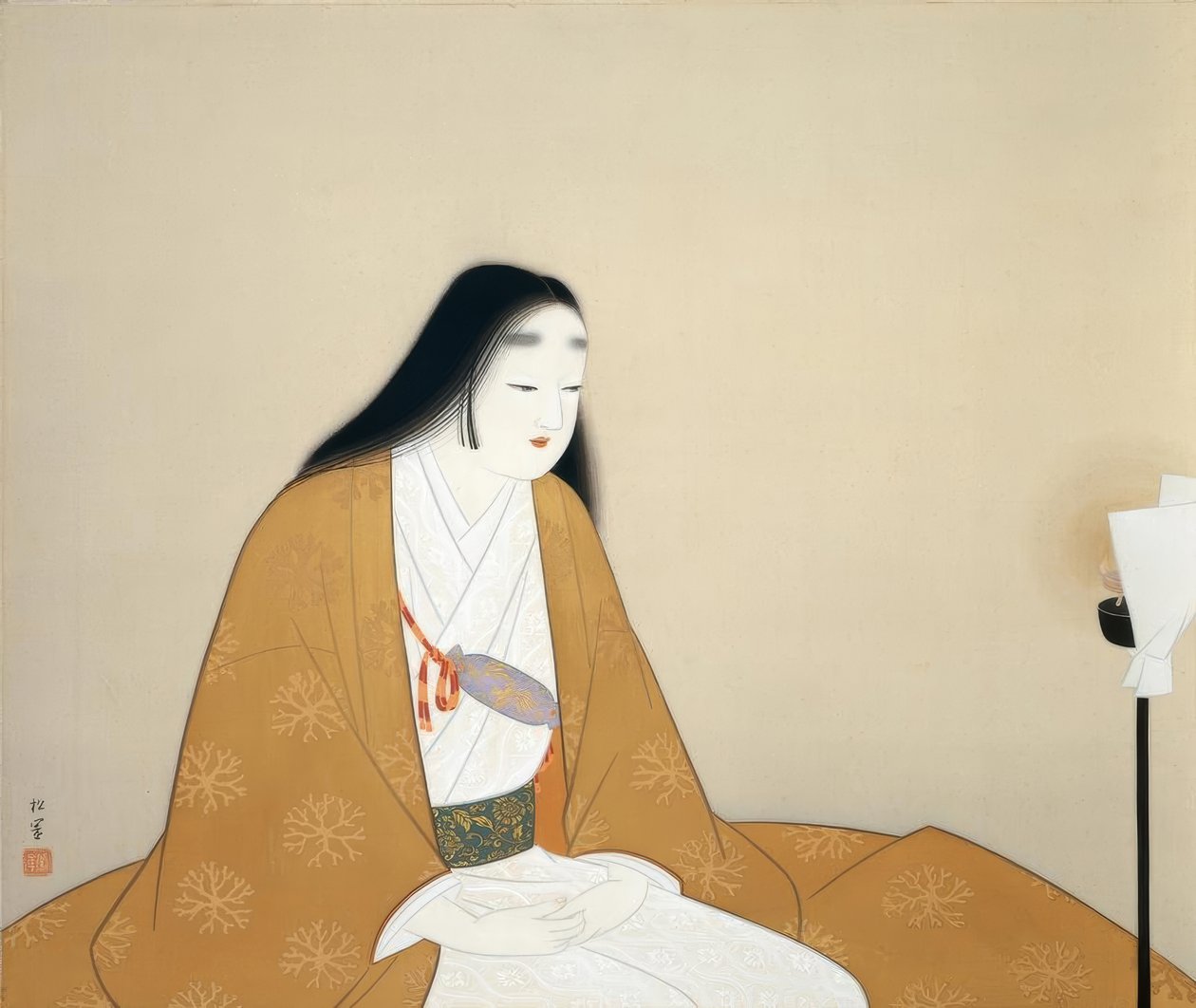 Sra. Kusunoki Masashige de Uemura Shoen