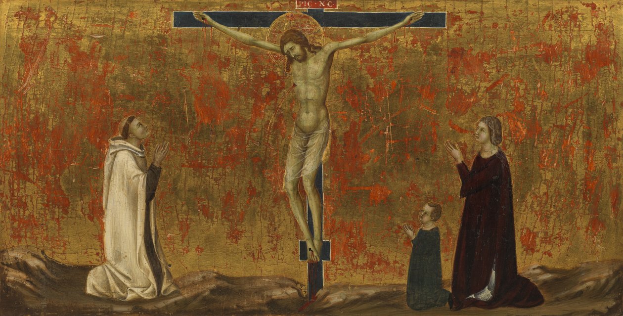 Cristo Crucificado com os Doadores de Ugolino di Nerio