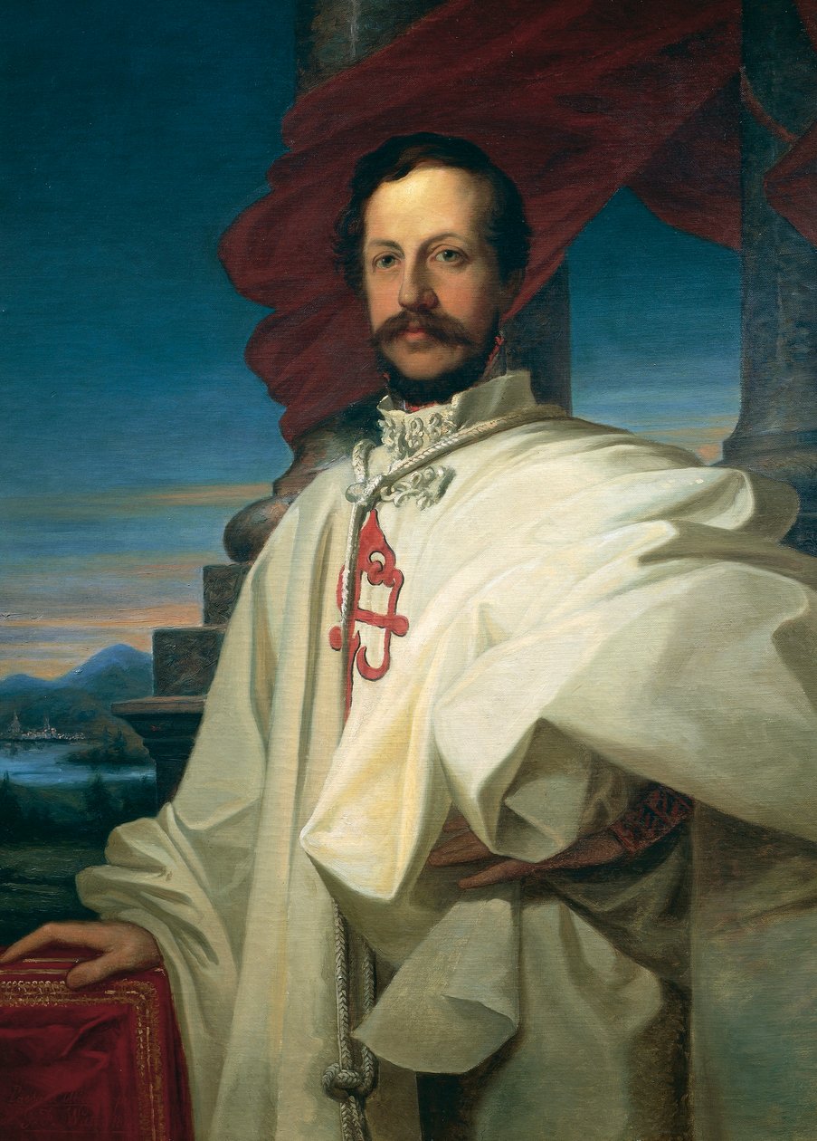 Retrato de Carlos de Bourbon-Parma (Madrid de Ulisse Passani