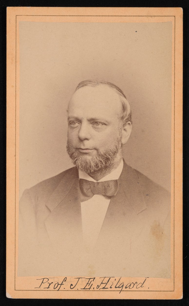 Retrato de Julius Erasmus Hilgard 1825-1891, 1873. de Ulke Bros