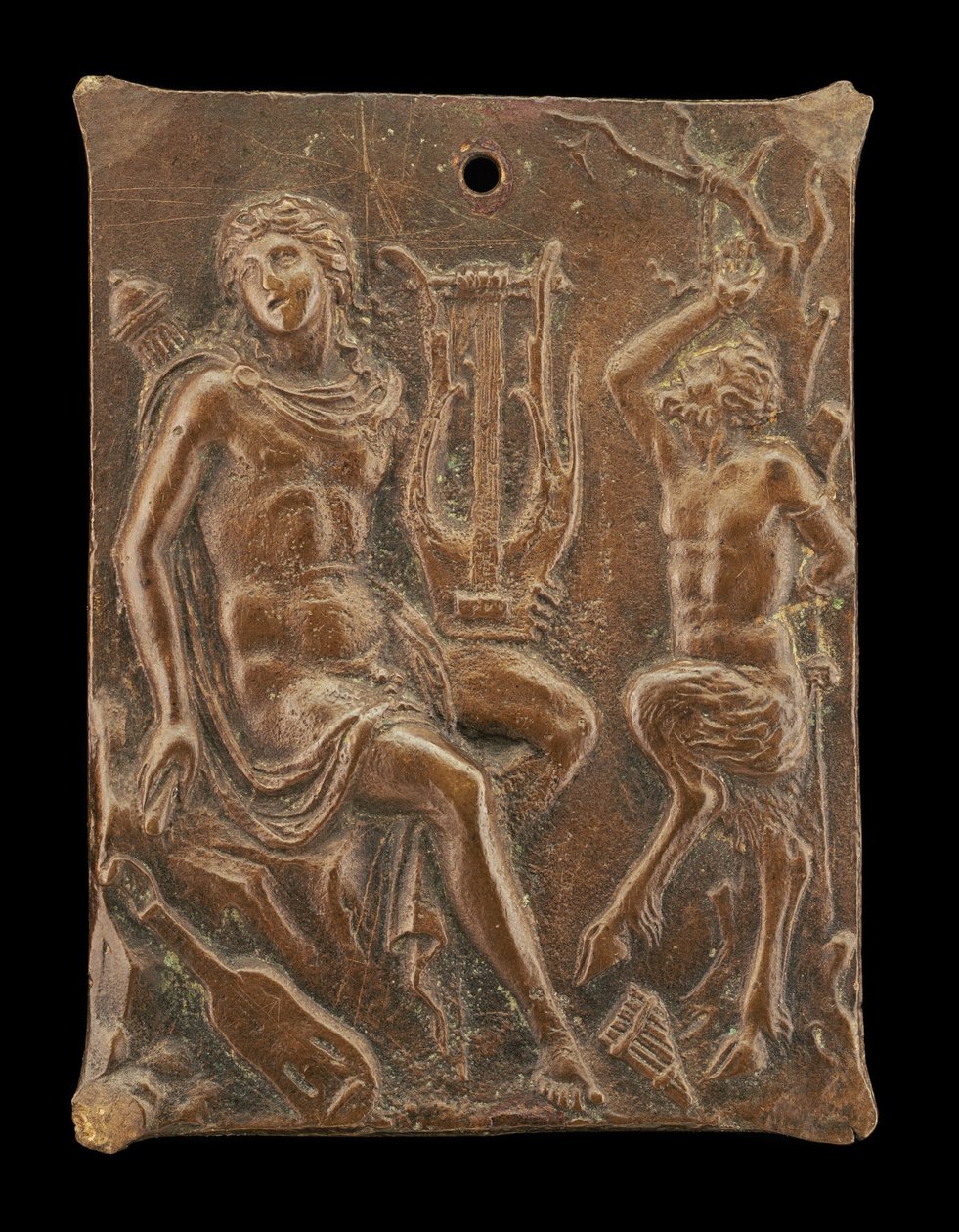Apollo e Marsyas, início do século 16. de Ulocrino