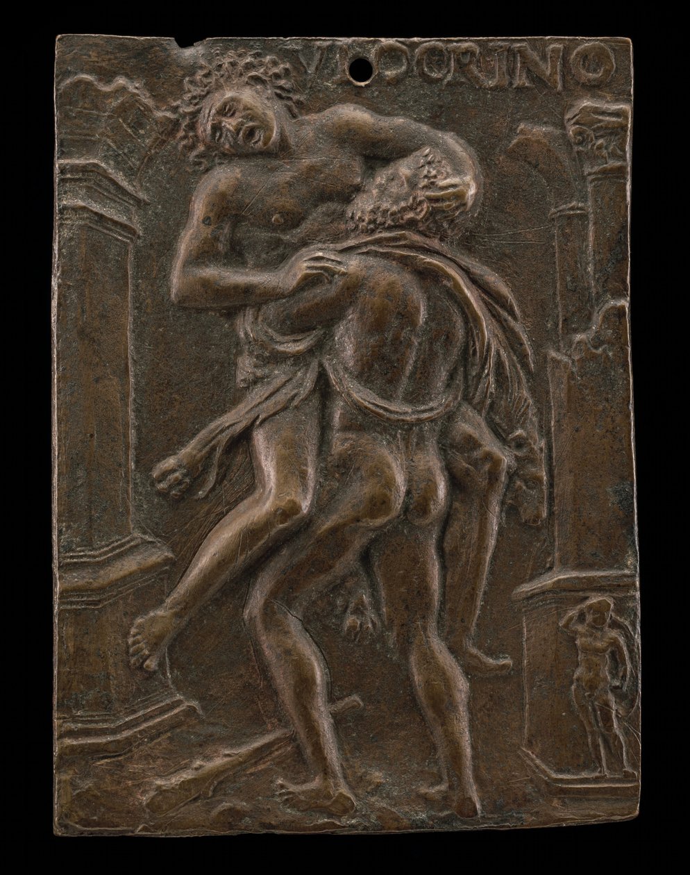 Hércules e Anteu de Ulocrino
