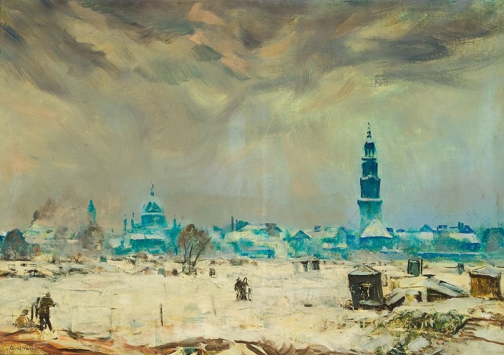 Vista, de, wintry, potsdam de Ulrich Hubner