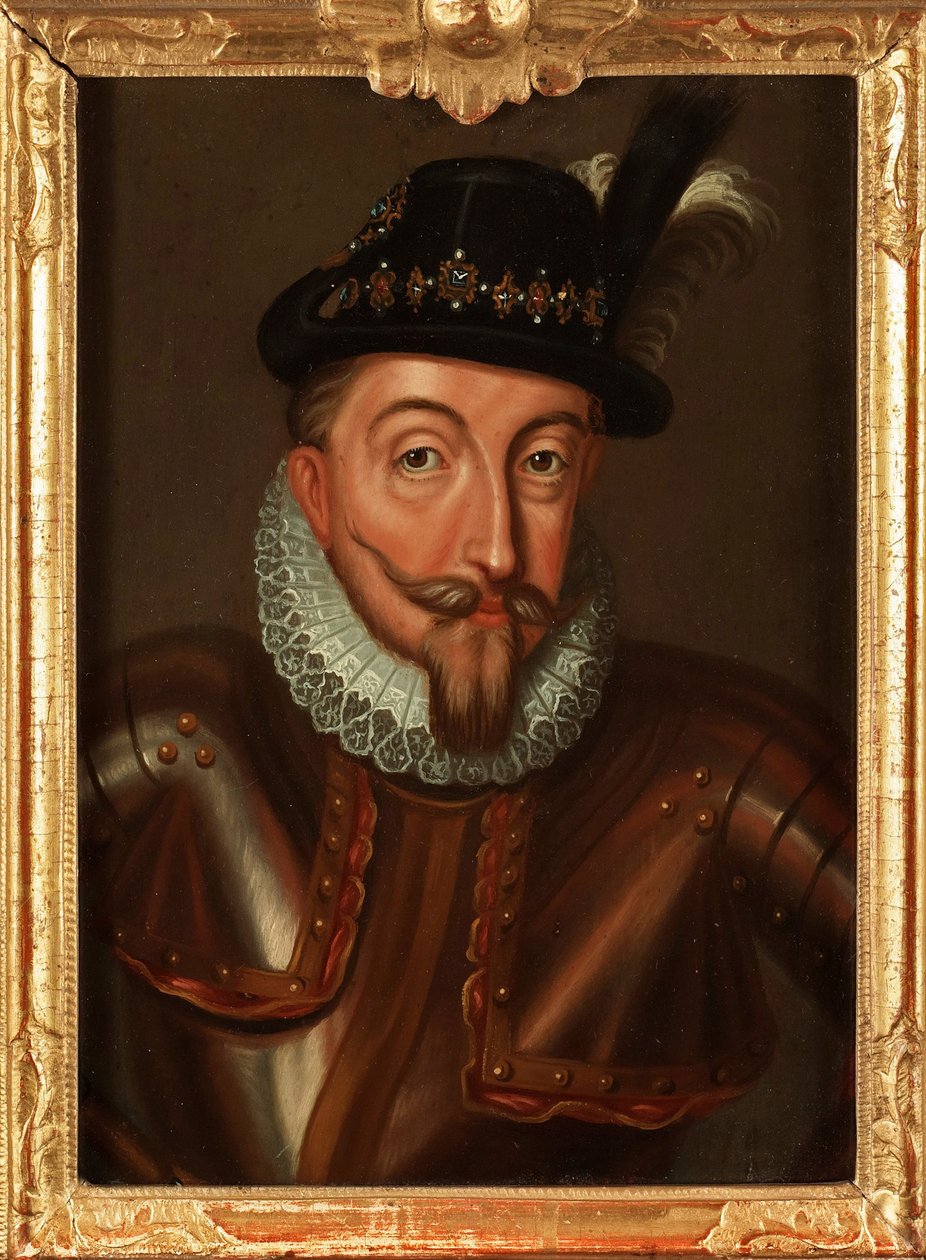 Retrato de Sigismundo III Vasa (1566-1632) roi de Pologne (1587-1632) et de Suede (1592-1599) - Retrato de Sigismundo III Vasa, Rei da Polónia (1566-1632) par Pasch, Ulrika Fredrika (1735-1796), - Óleo sobre madeira, 21,5x15,5 - Colecção Privada de Ulrika Fredrika Pasch