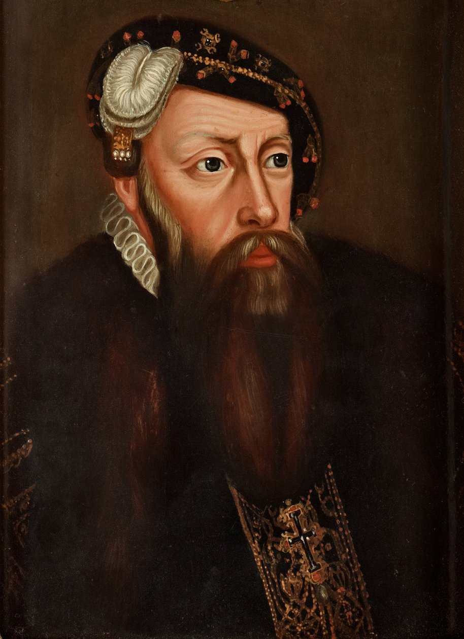Retrato do rei Gustav I da Suécia 1496-1560 de Ulrika Fredrika Pasch