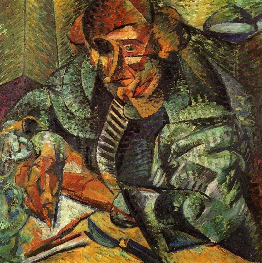 Lantigrazioso de Umberto Boccioni
