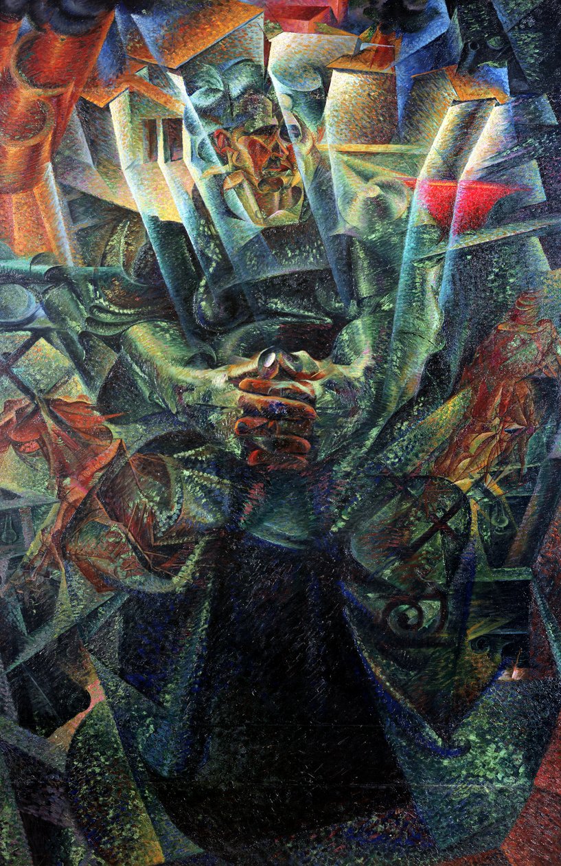 Matéria, 1912 de Umberto Boccioni