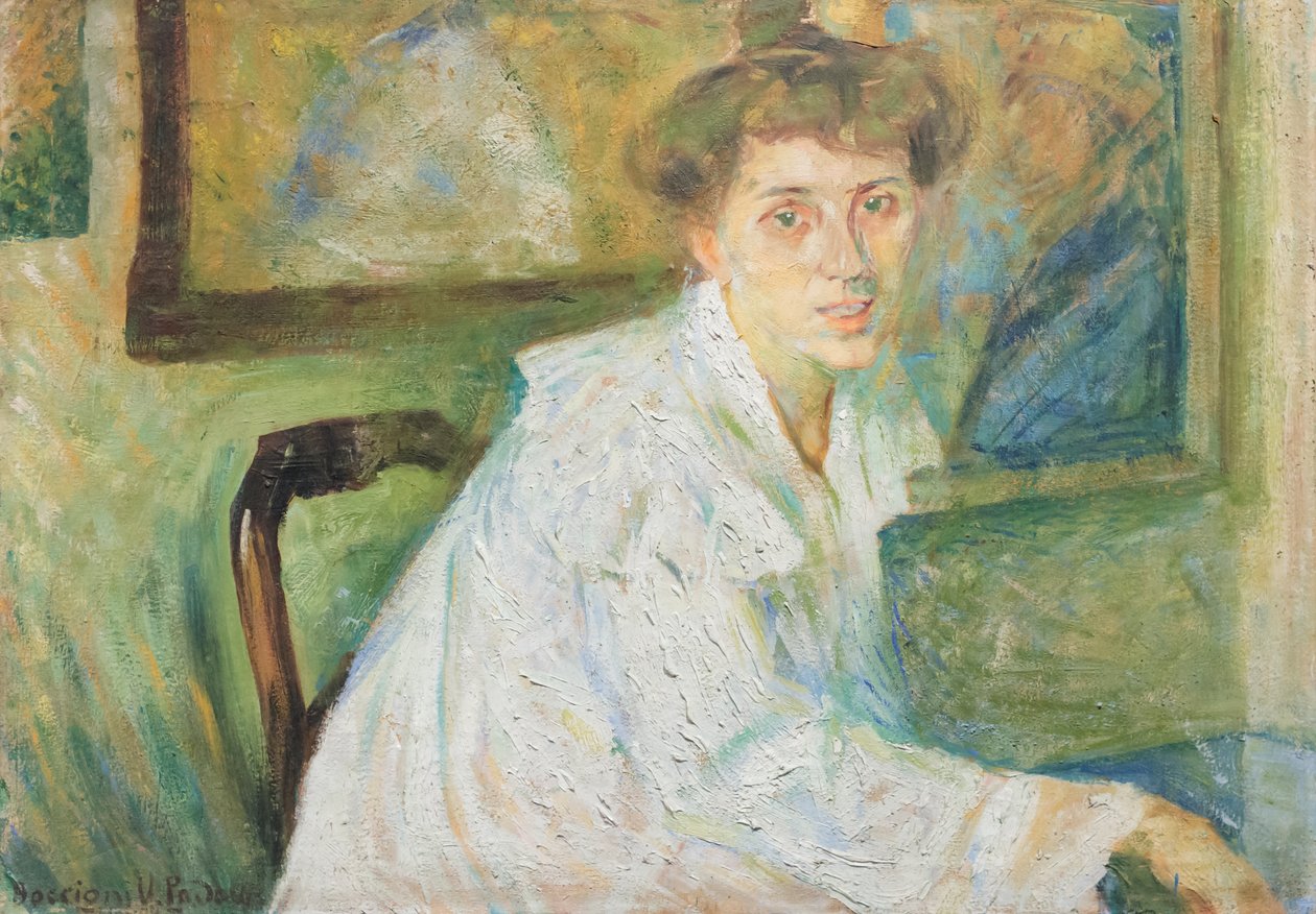 Retrato da irmã do artista de Umberto Boccioni