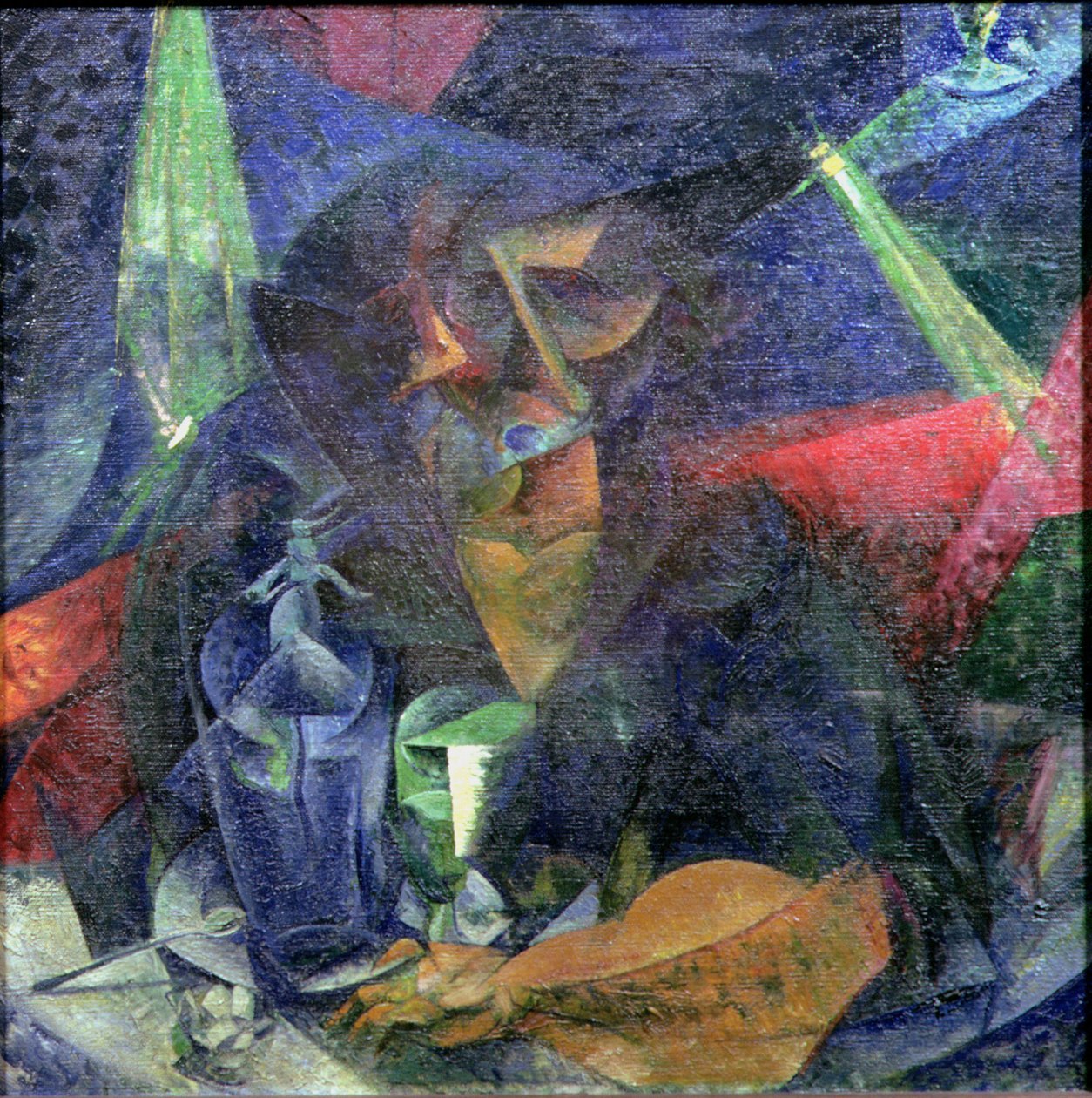 Composição com Figura de Mulher de Umberto Boccioni
