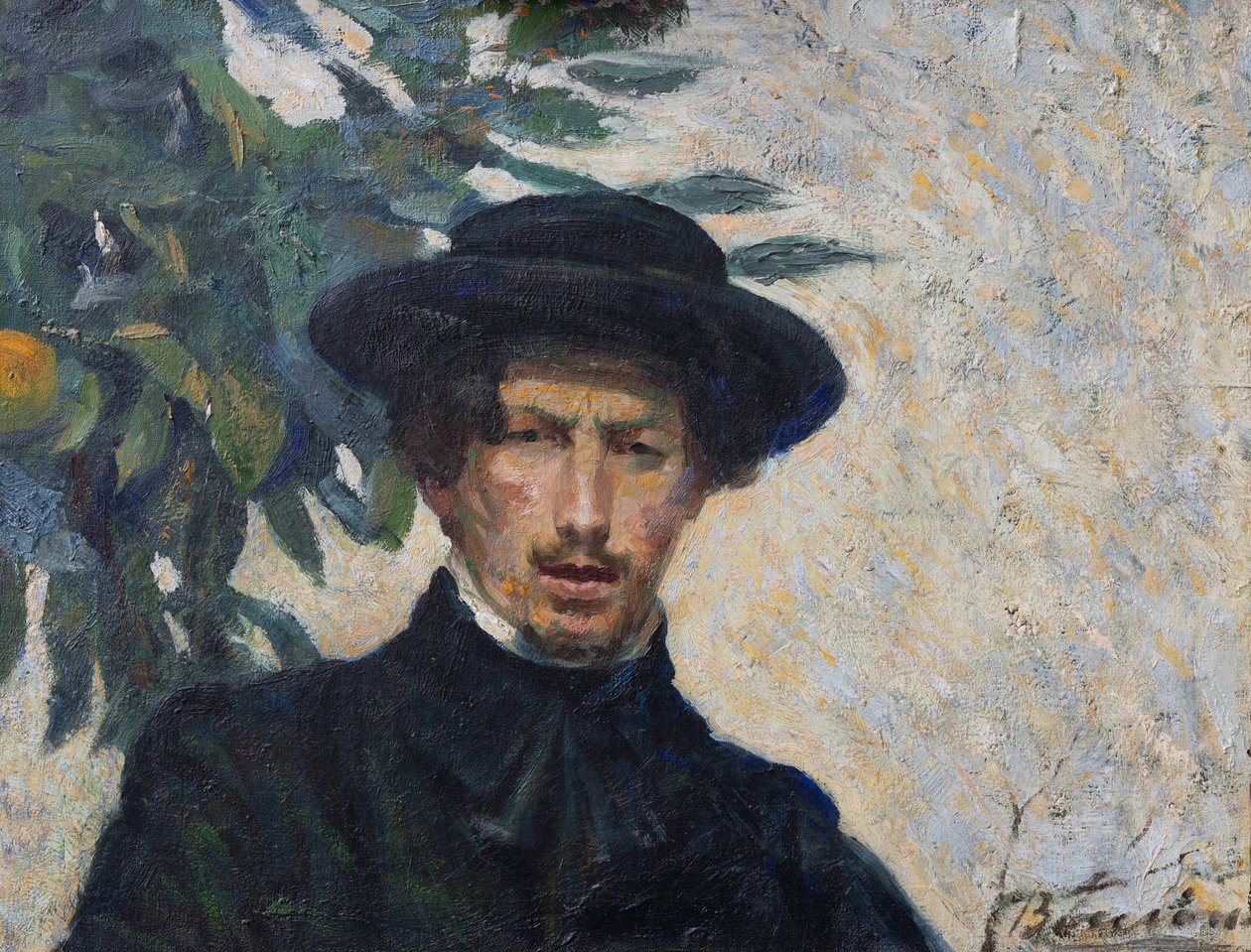 Autorretrato de Umberto Boccioni