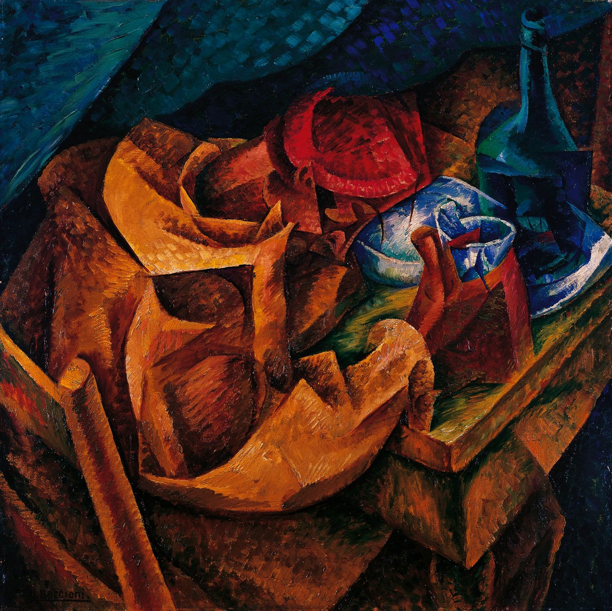 O Bebedouro de Umberto Boccioni