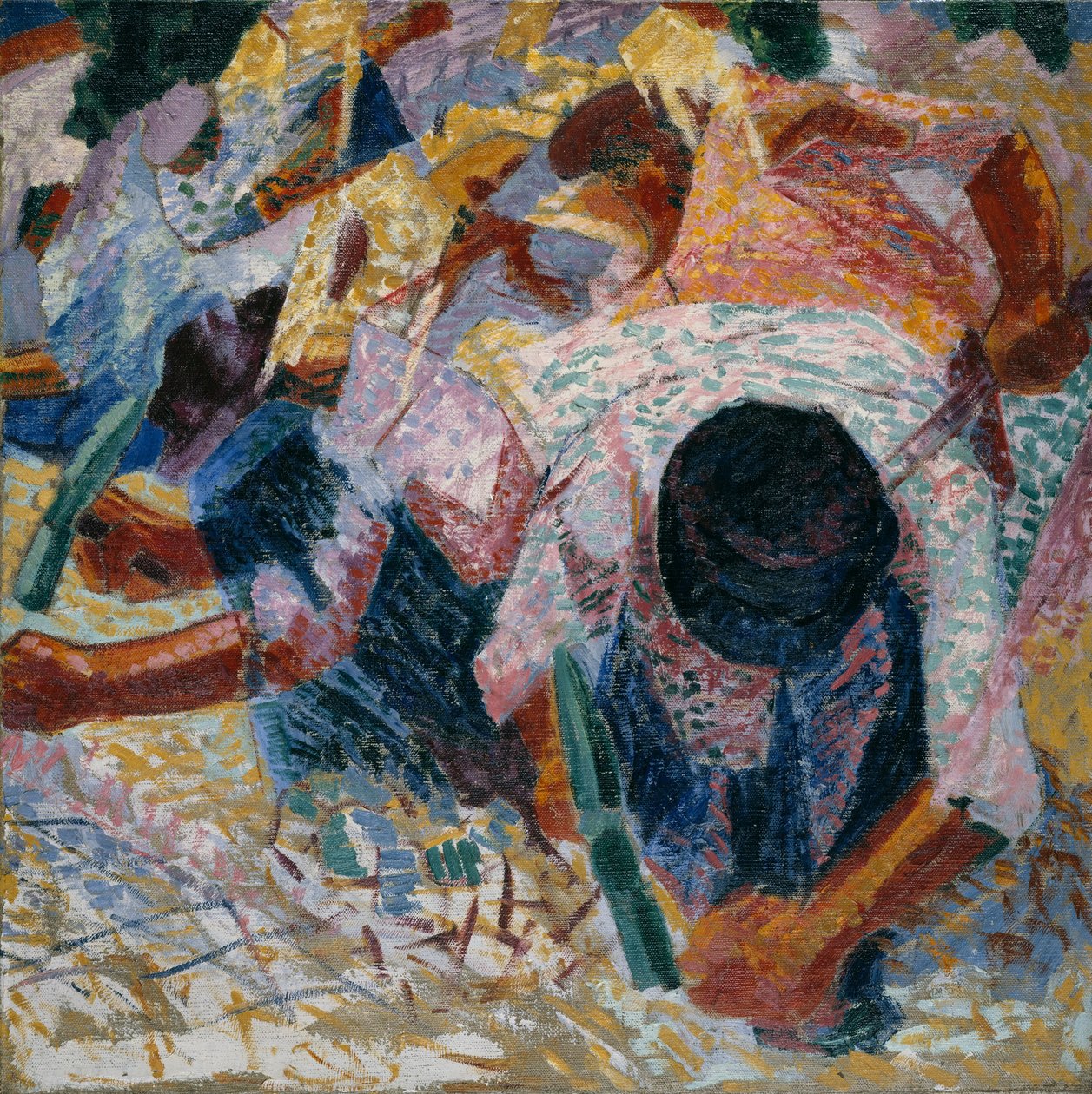 The Street Pavers de Umberto Boccioni