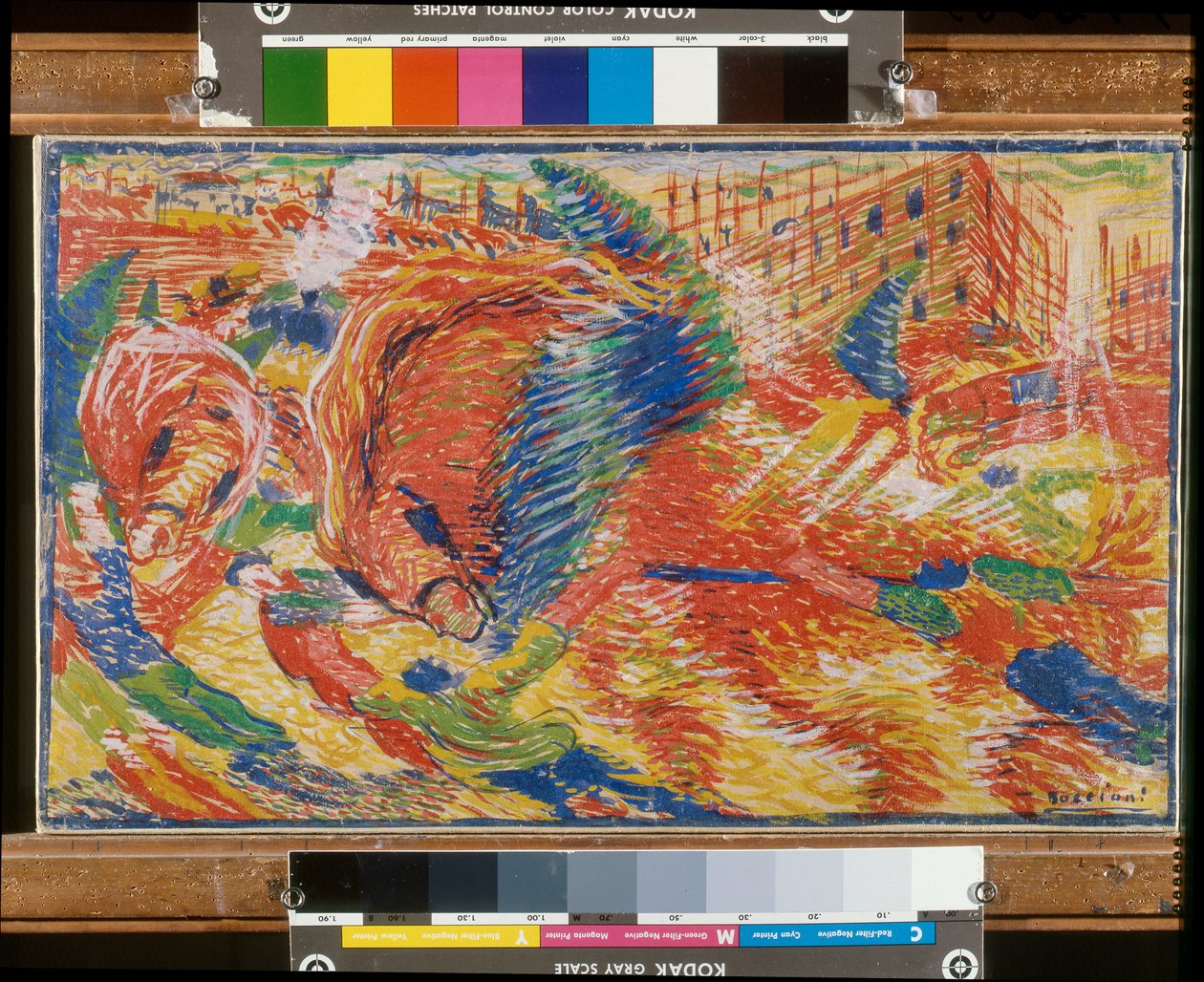 A cidade sobe de Umberto Boccioni