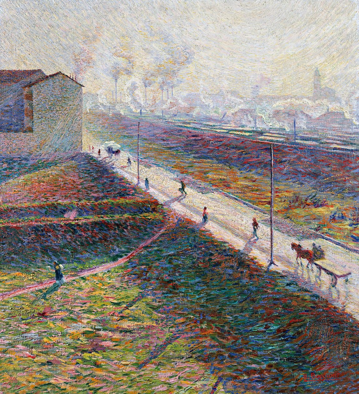 A manhã de Umberto Boccioni