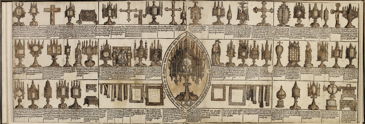 Carta de Curandeiro de Andechs de 1496 de Unbekannt Unbekannt