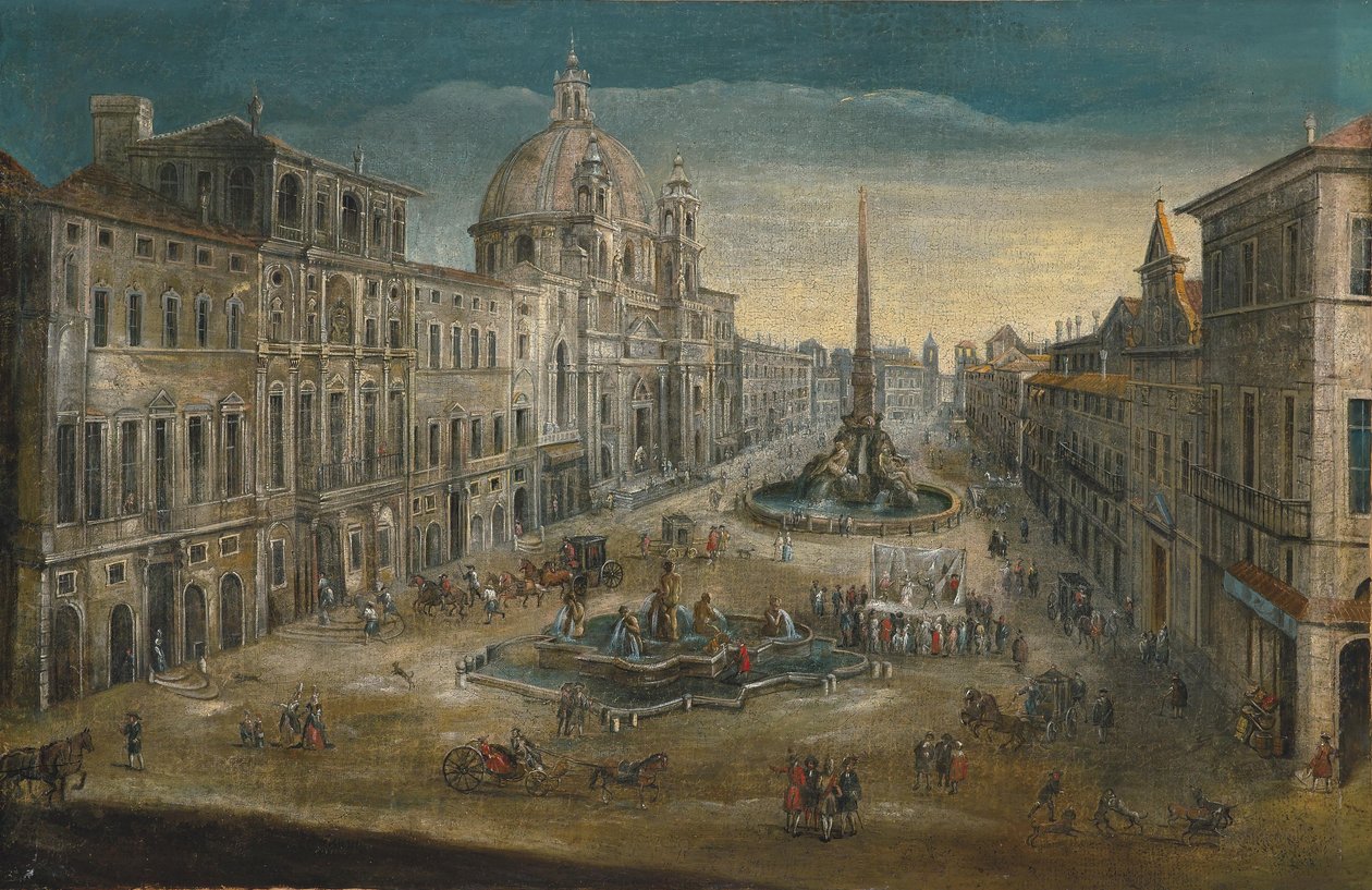 Vista, de, a, piazza navona, em, roma de Unbekannt Unbekannt