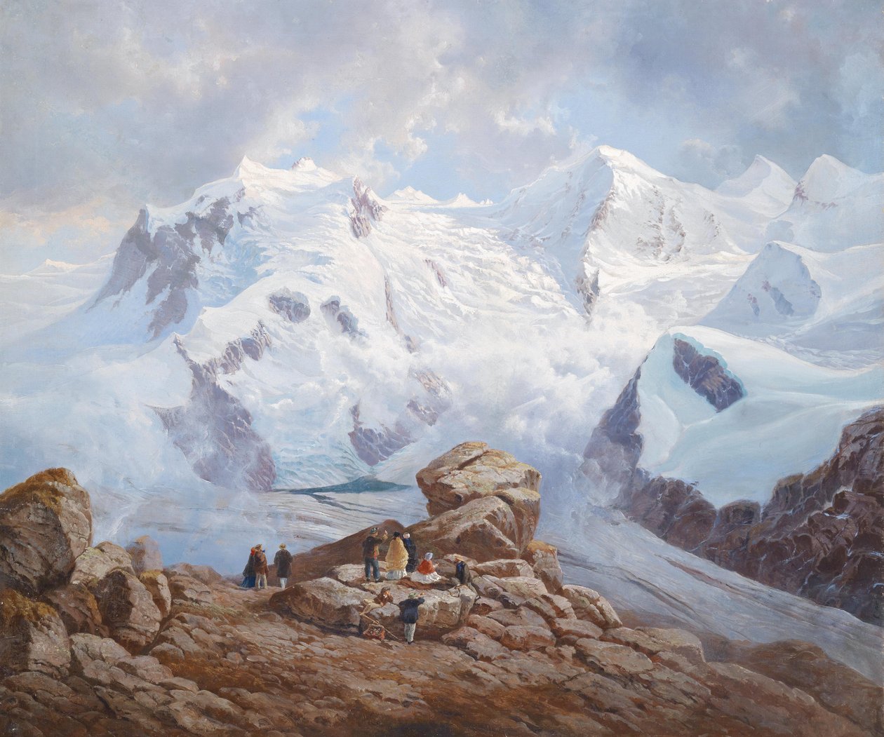 Vista do Grupo Ortler de Unbekannt Unbekannt