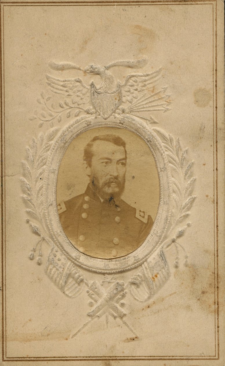 Busto retrato de um homem de uniforme de Unbekannt Unbekannt