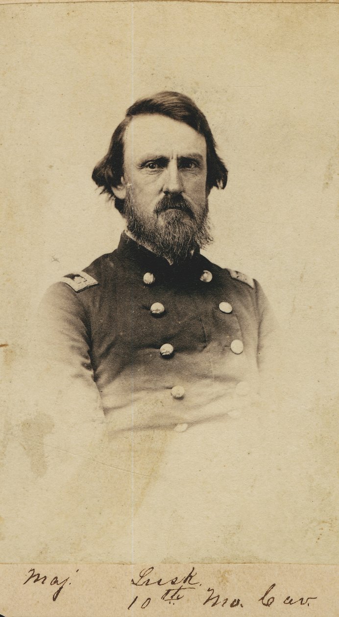 Busto retrato de um homem de uniforme de Unbekannt Unbekannt