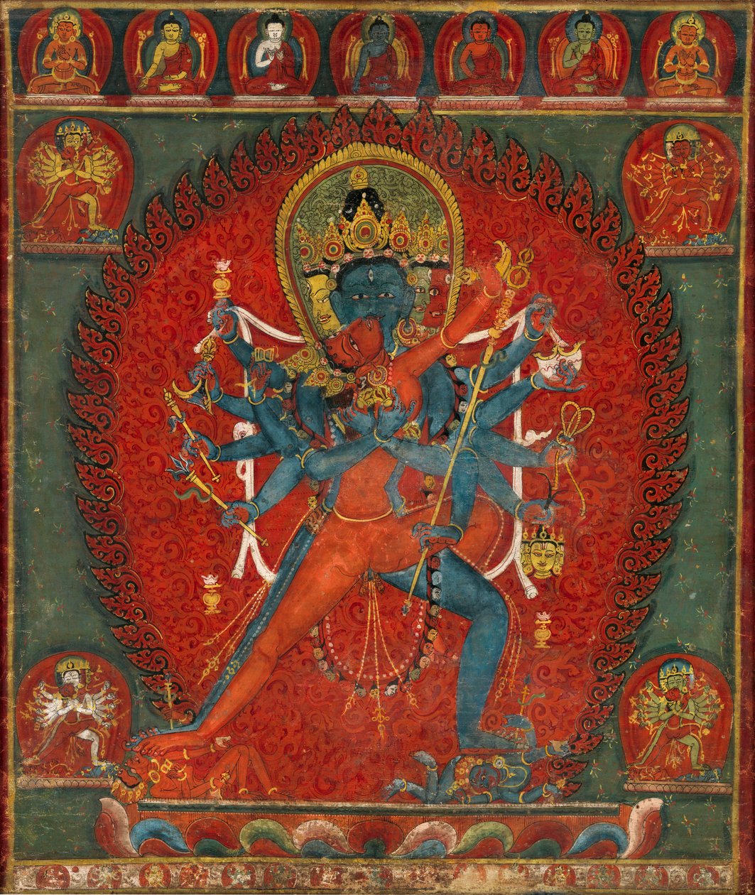 Chakrasamvara e Vajravarahi de Unbekannt Unbekannt