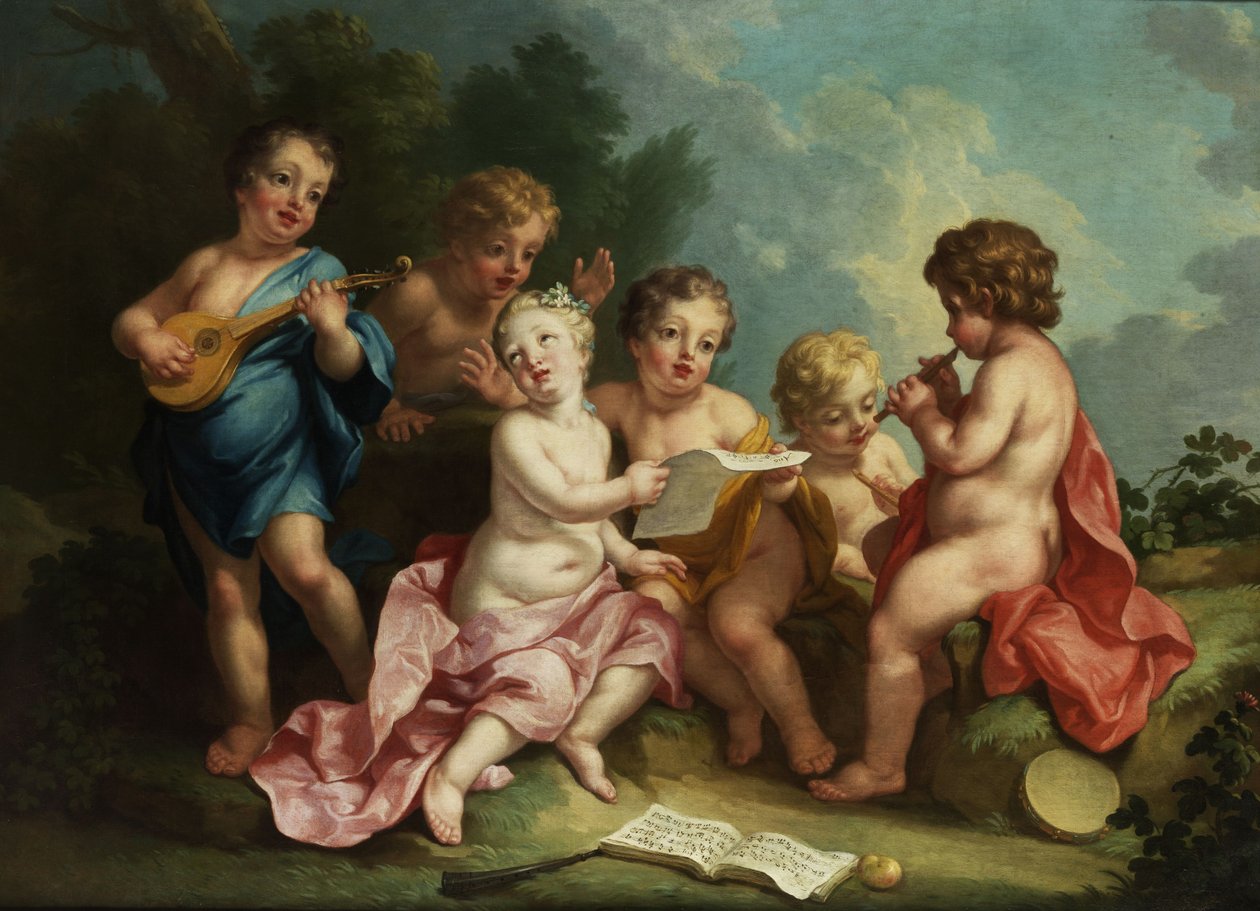 O Concerto (Alegoria da Música) de Unbekannt Unbekannt