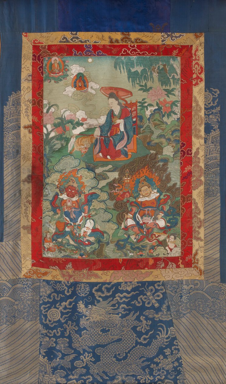 Dharmatala e Lokapalas Virupaksha e Vaishravana de Unbekannt Unbekannt