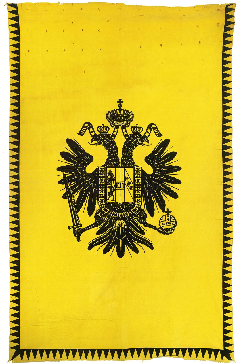 Bandeira do Império da Áustria de Unbekannt Unbekannt