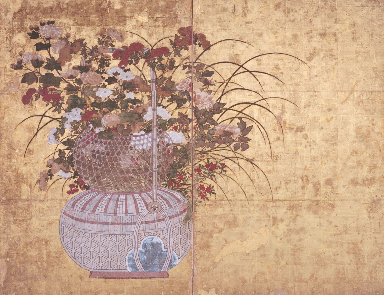 Cesta de flores, Shokoji, Takaoka, Toyama, Japão de Unbekannt Unbekannt