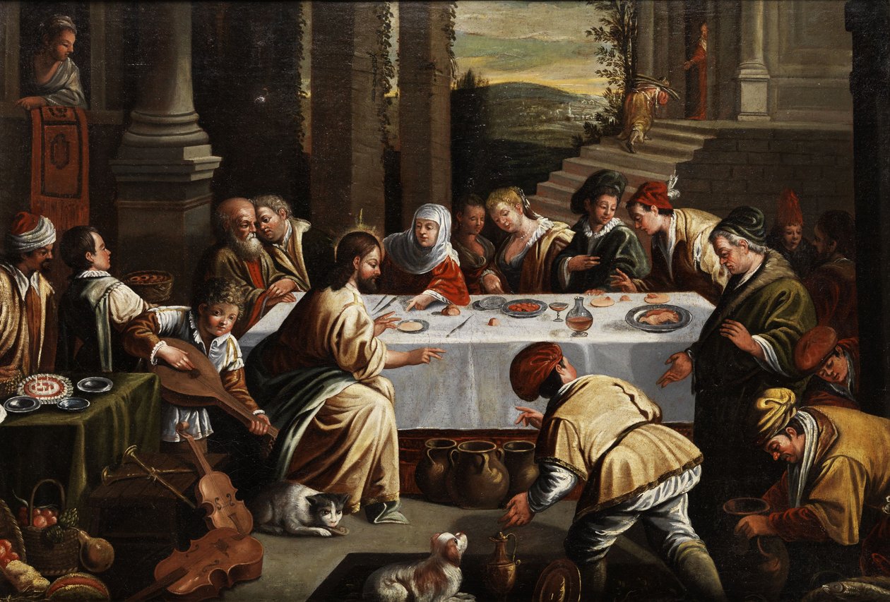 Banquete na casa de Levi de Unbekannt Unbekannt