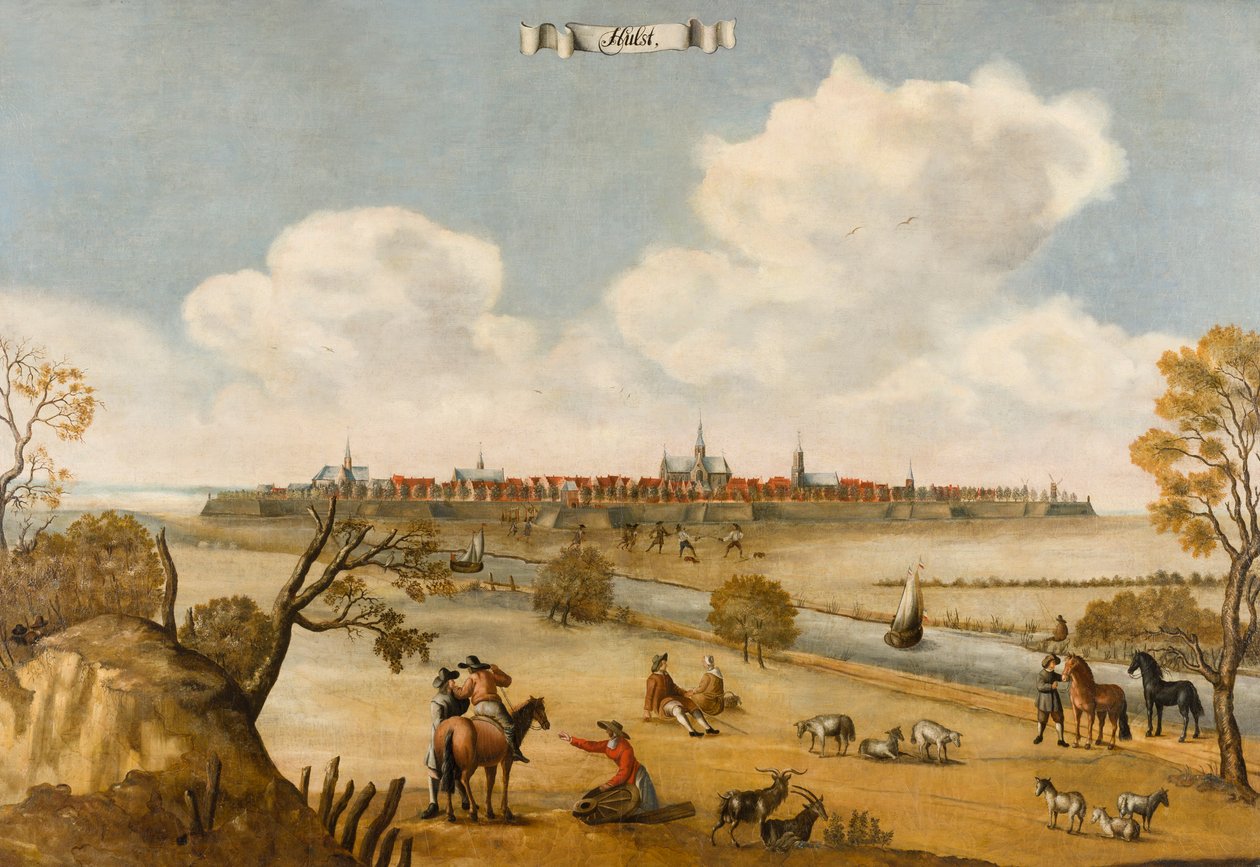Vista de Hulst de Unbekannt Unbekannt