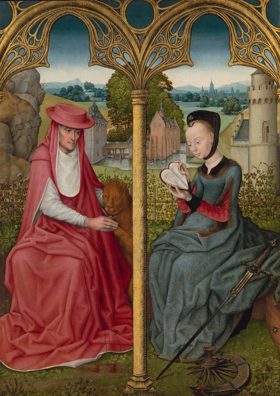 Hl. Hiëronymus en hl. Catharina de Unbekannt Unbekannt