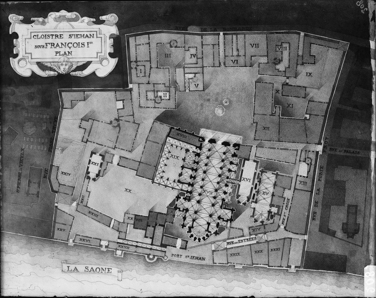 Ilustrações para a história das igrejas e capelas de Lyon de Unbekannt Unbekannt