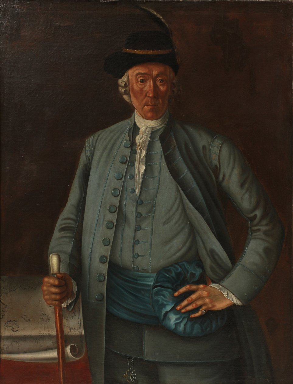 Johan Acrel, também escrito Acrell (1713-1790) de Unbekannt Unbekannt
