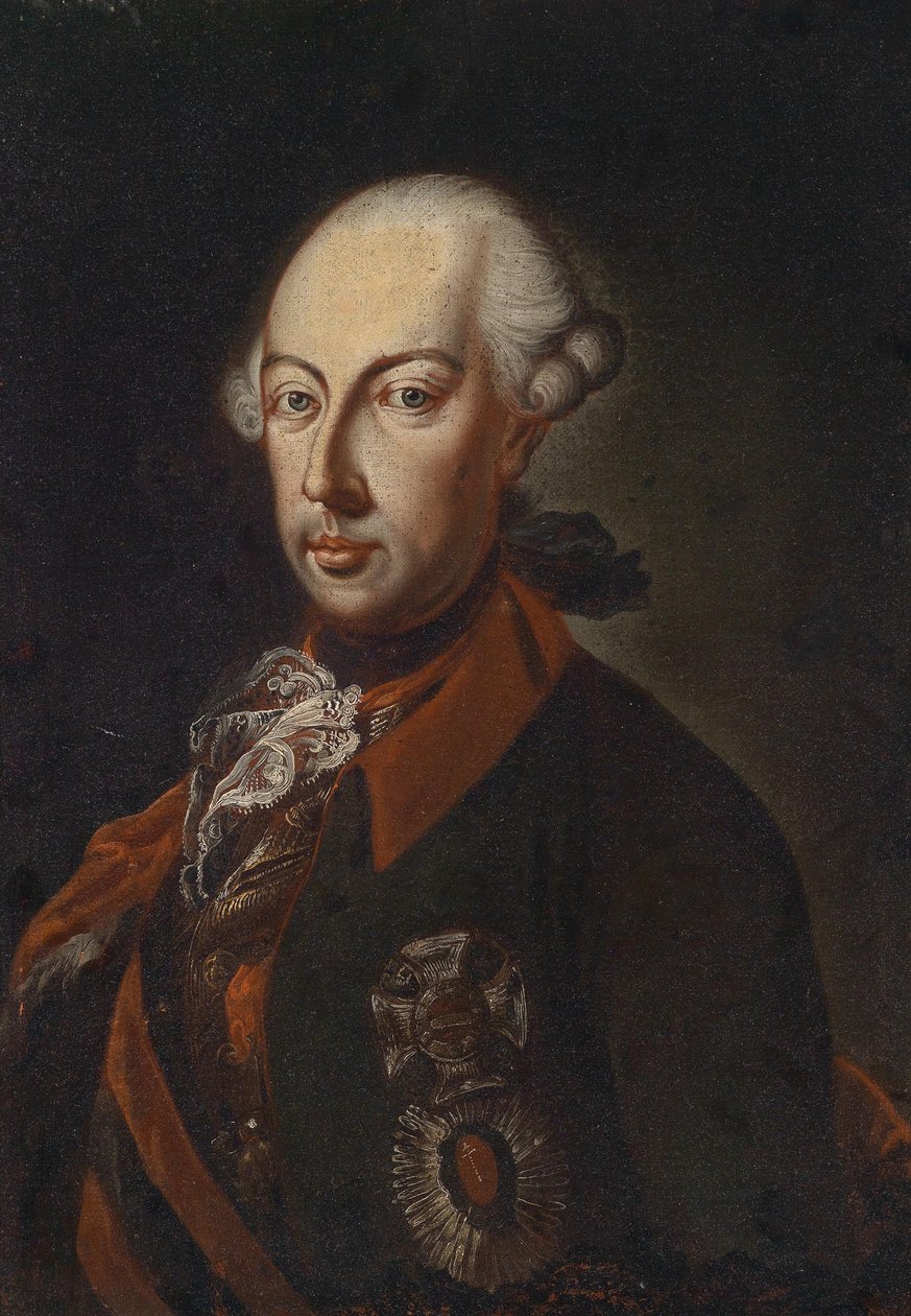 Kaiser Joseph II. em der Uniform Horsesleger Regiments Nr 1 de Unbekannt Unbekannt