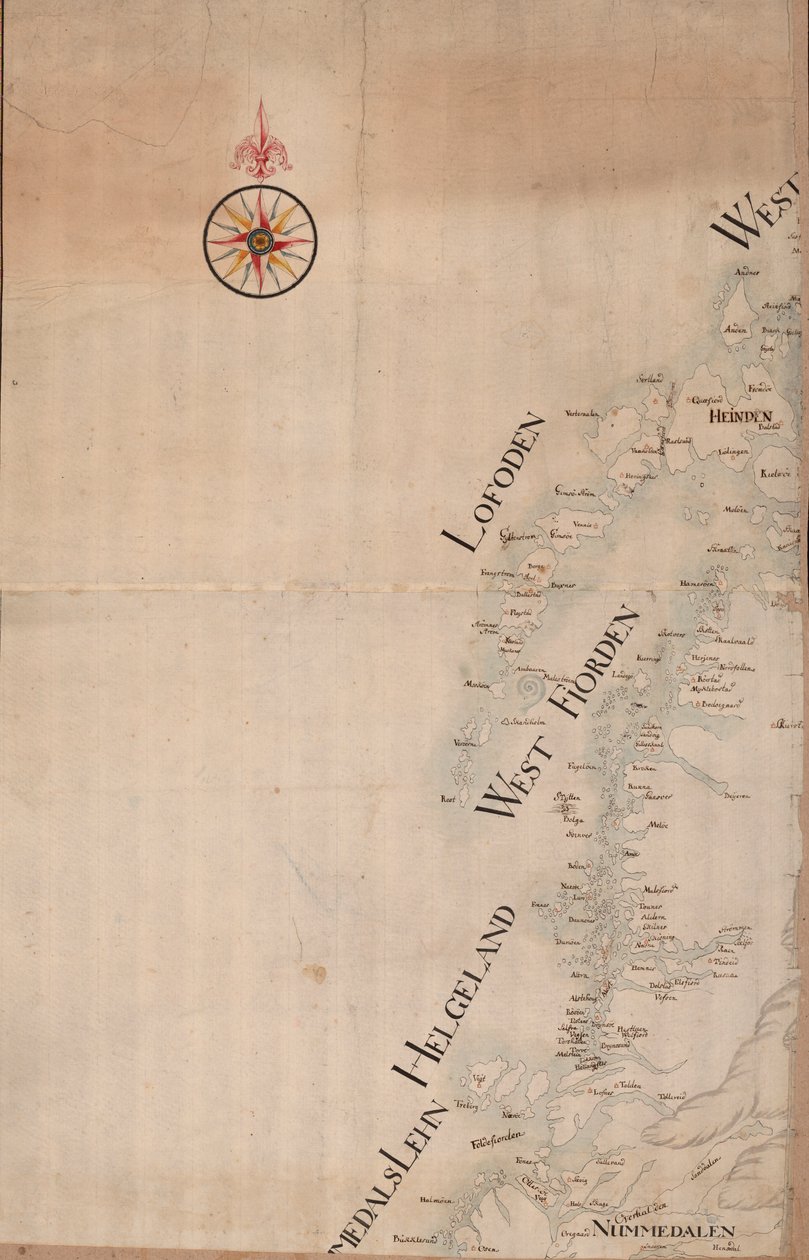O mapa é publicado no desenho da mão de Unbekannt Unbekannt