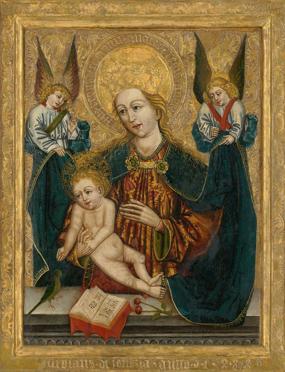 Madonna com anjos de Poprad de Unbekannt Unbekannt