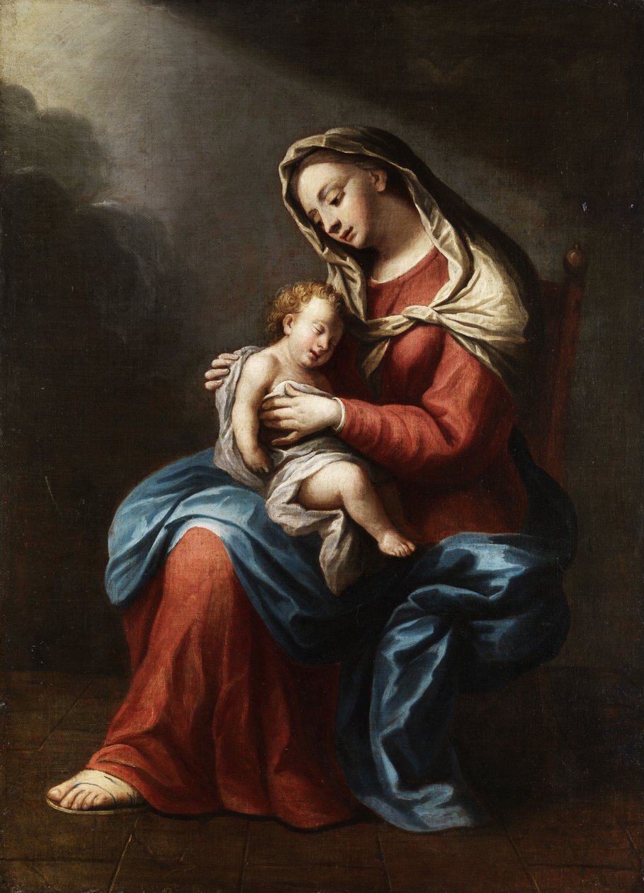 Madonna e criança de Unbekannt Unbekannt