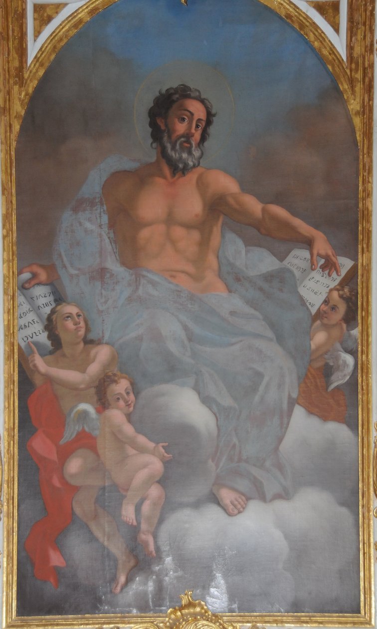 Pintura de São Mateus em Tibães, Braga, Portugal de Unbekannt Unbekannt
