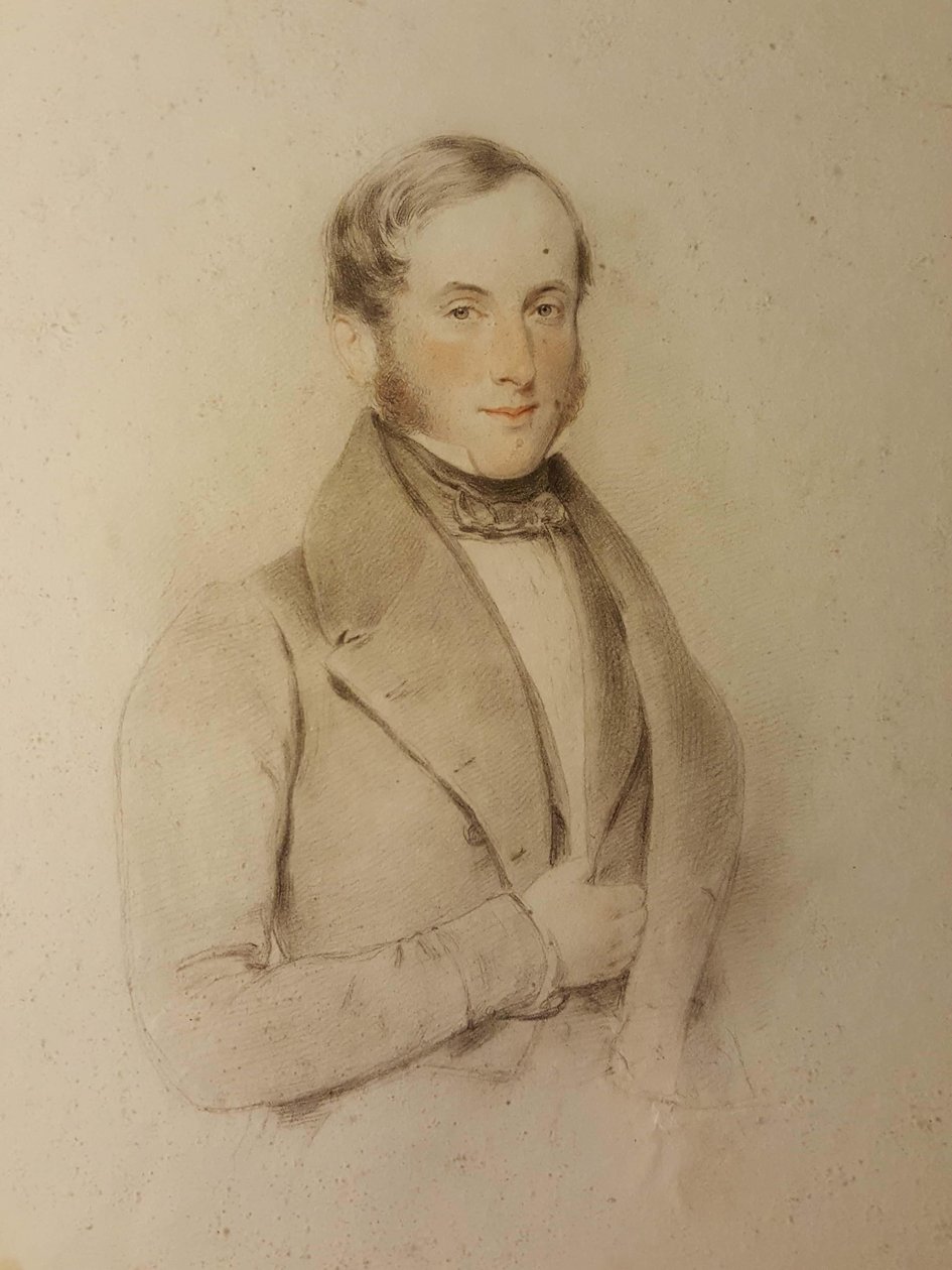 Retrato de Edward Hartopp Grove de Unbekannt Unbekannt