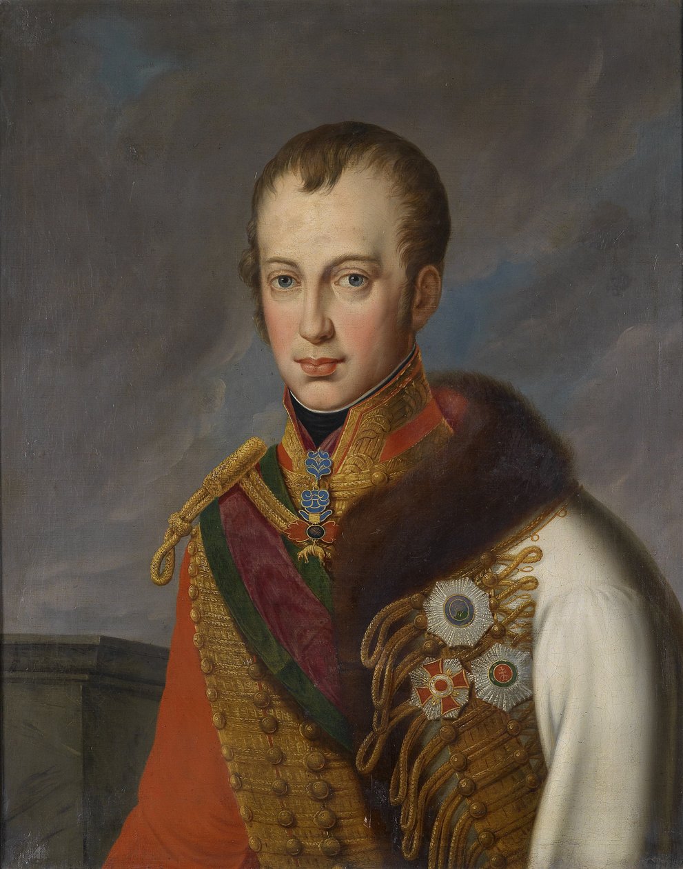 Retrato de Fernando I da Áustria (1793-1875) de Unbekannt Unbekannt