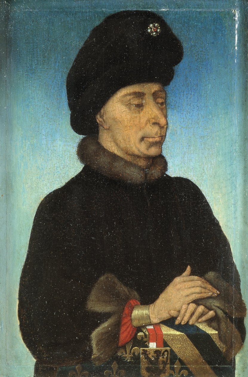 Retrato de João sem Medo, Duque de Borgonha de Unbekannt Unbekannt
