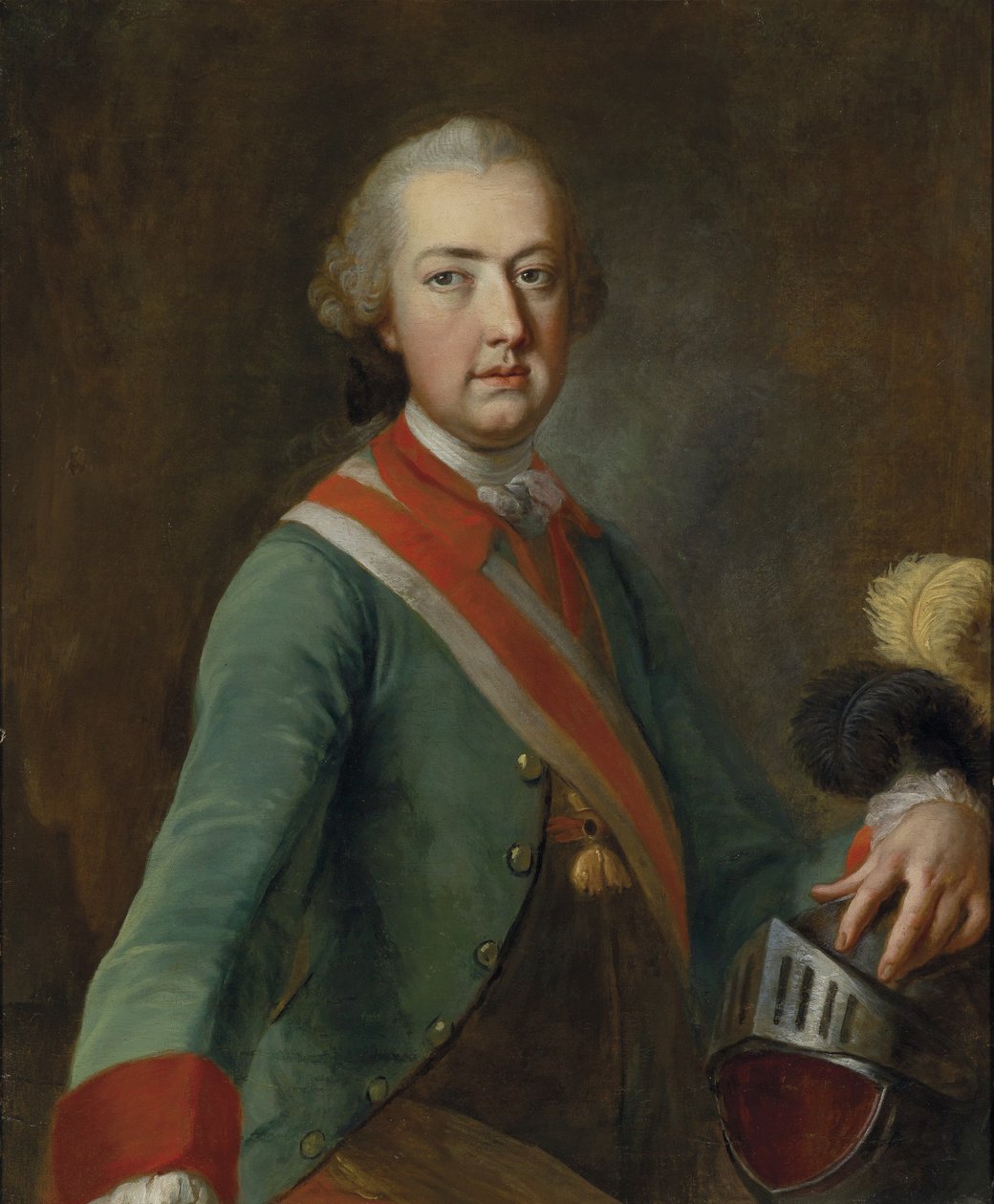 Retrato de José II, Sacro Imperador Romano (1741-1790) de Unbekannt Unbekannt