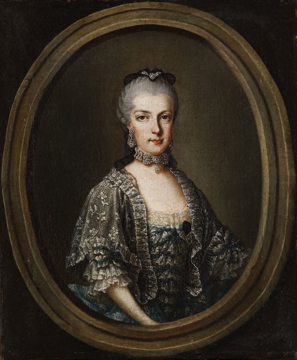 Retrato de Maria Christina, Duquesa de Teschen (1742-1798) de Unbekannt Unbekannt